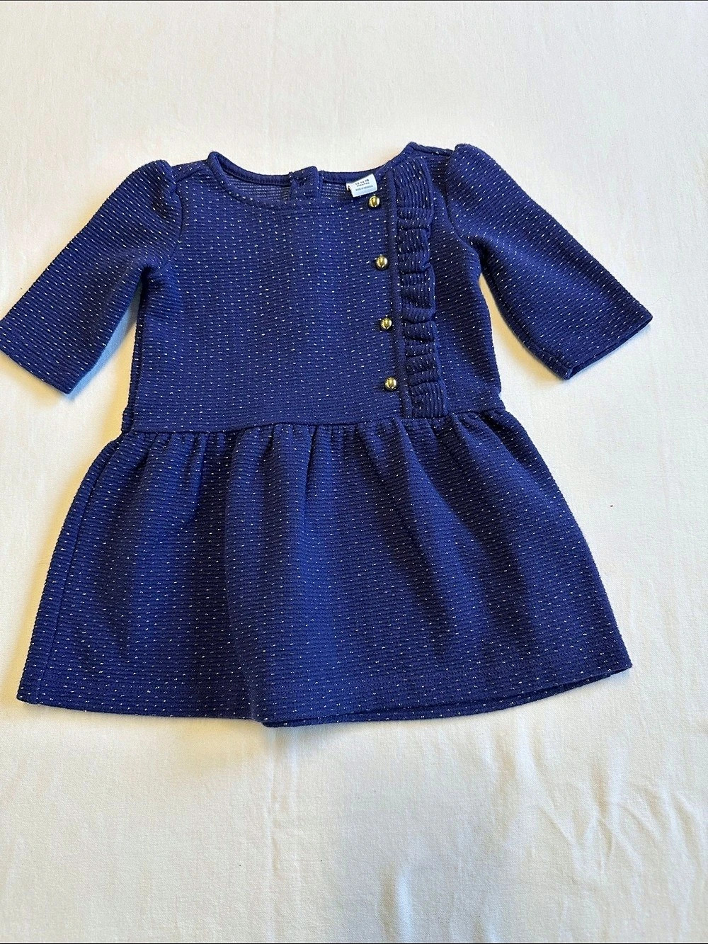Ralph Lauren Girls Polka Dot Dress Size 2T Like New